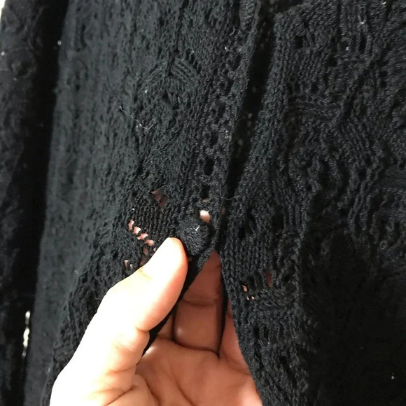 Jones New York Crochet Long Sweater Sz 3X - Picture 4 of 10